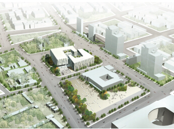 江苏省美术馆(新馆)建筑方案文本