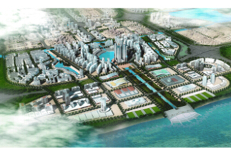 武汉新区滨水区概念性城市设计